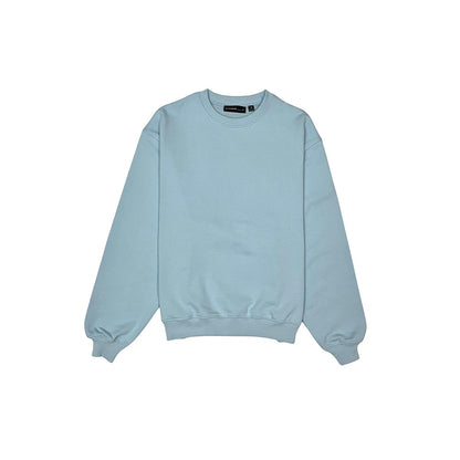 French terry crewneck sweater