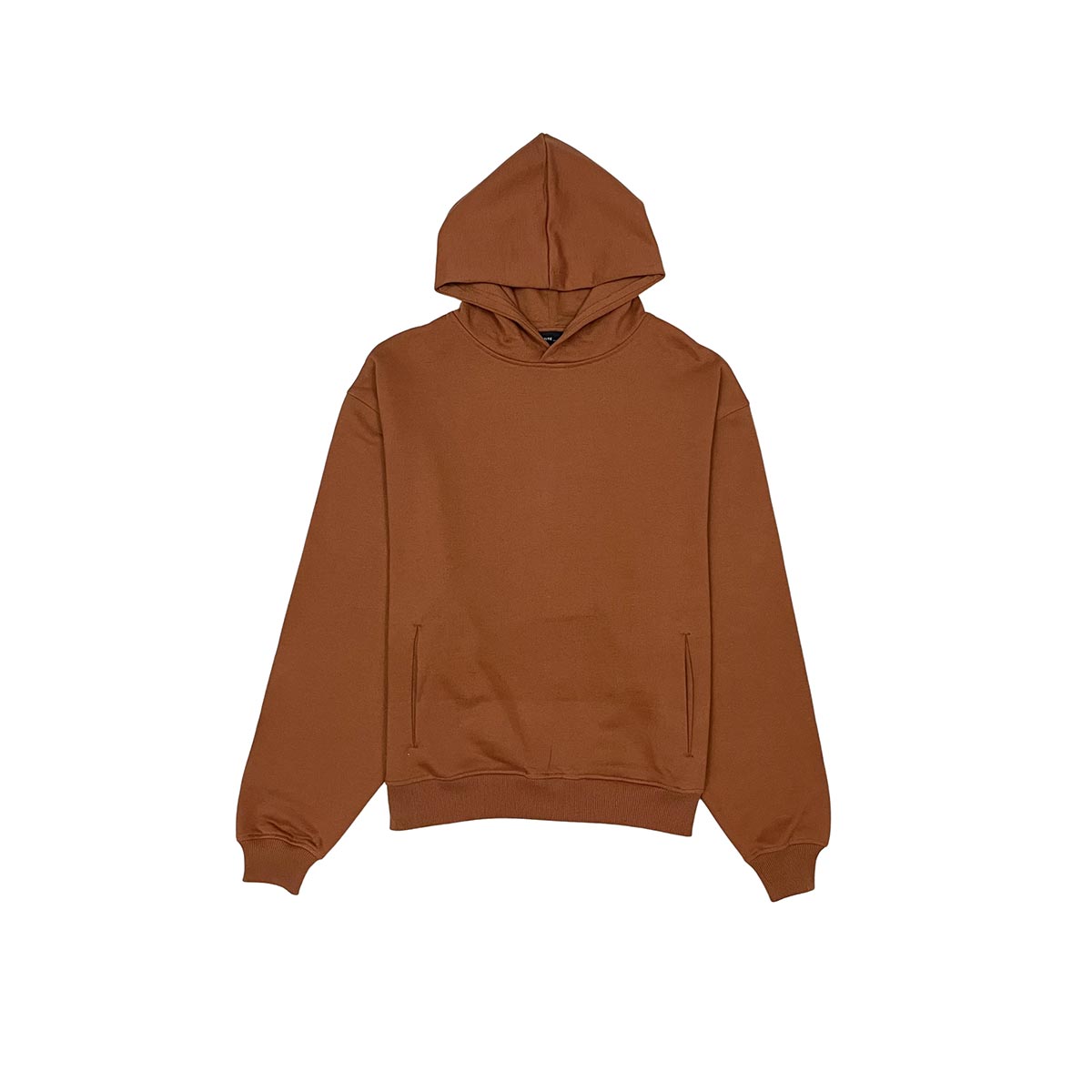 French terry drop shoulder hoodie