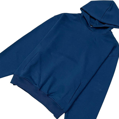 French terry drop shoulder hoodie