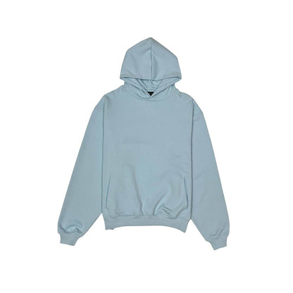French terry drop shoulder hoodie