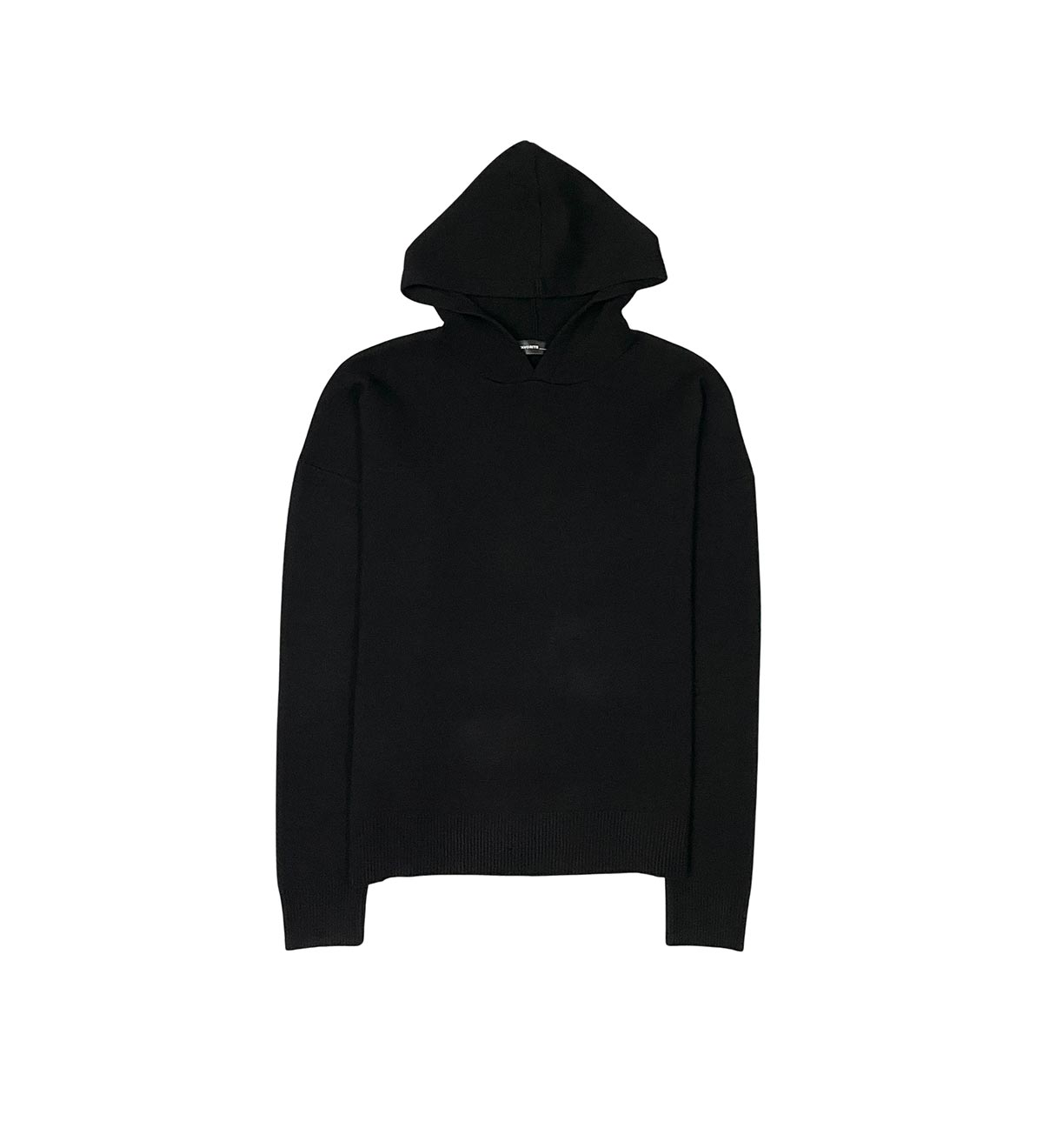 Viscos poly double knit sweater hoodie