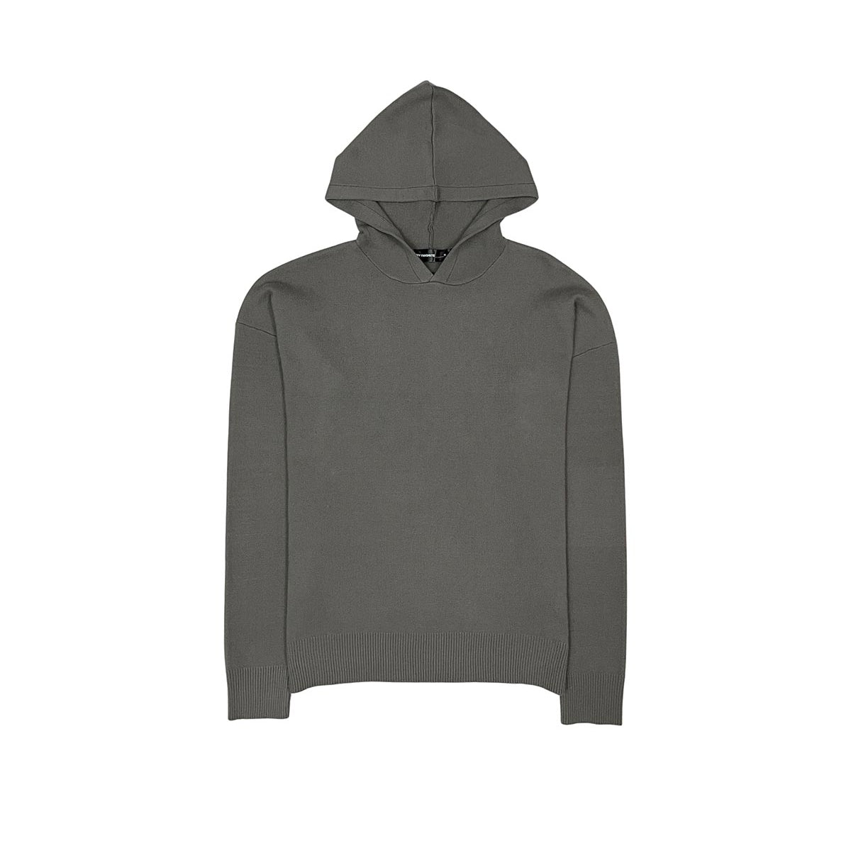 Viscos poly double knit sweater hoodie by My Favorite, view 25