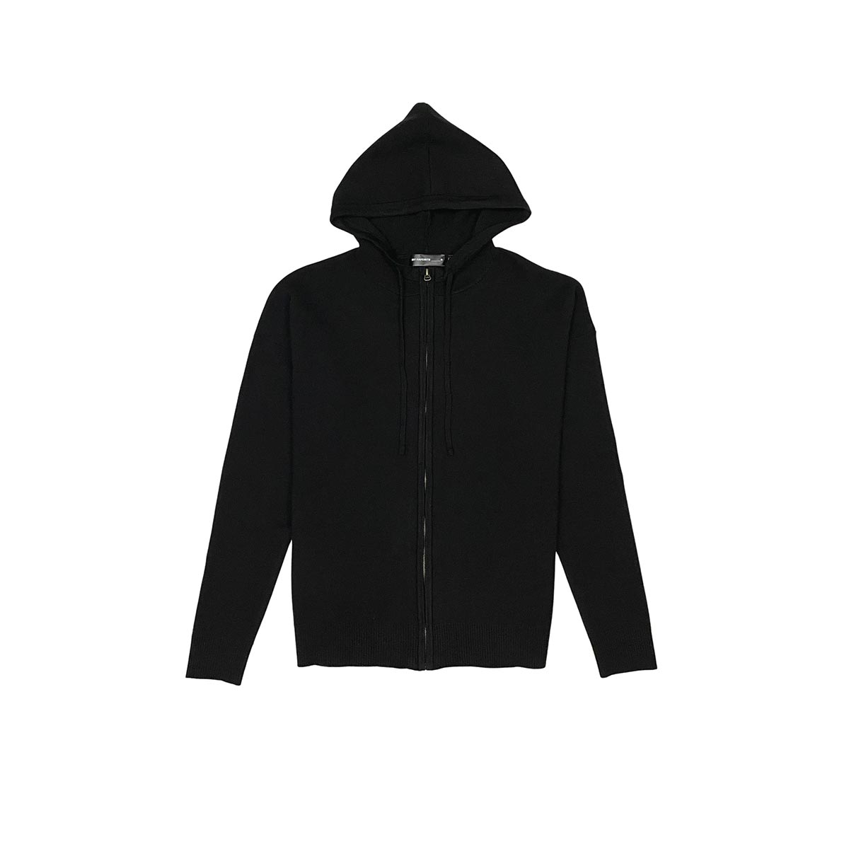 Viscos poly double knit zip up hoodie by My Favorite, view 11