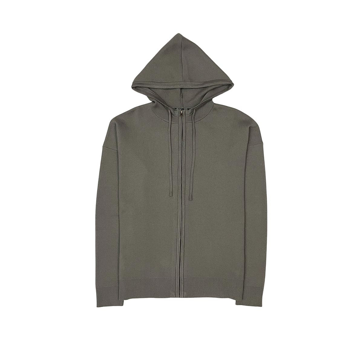 Viscos poly double knit zip up hoodie by My Favorite, view 21