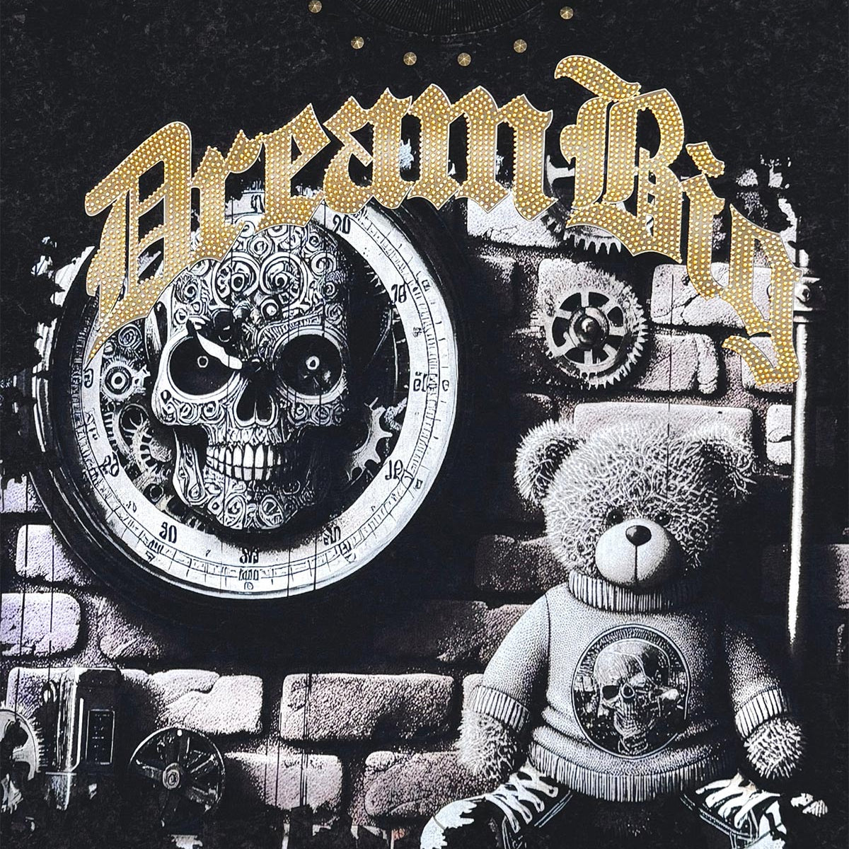 Stray dream big wide & crop fit tee