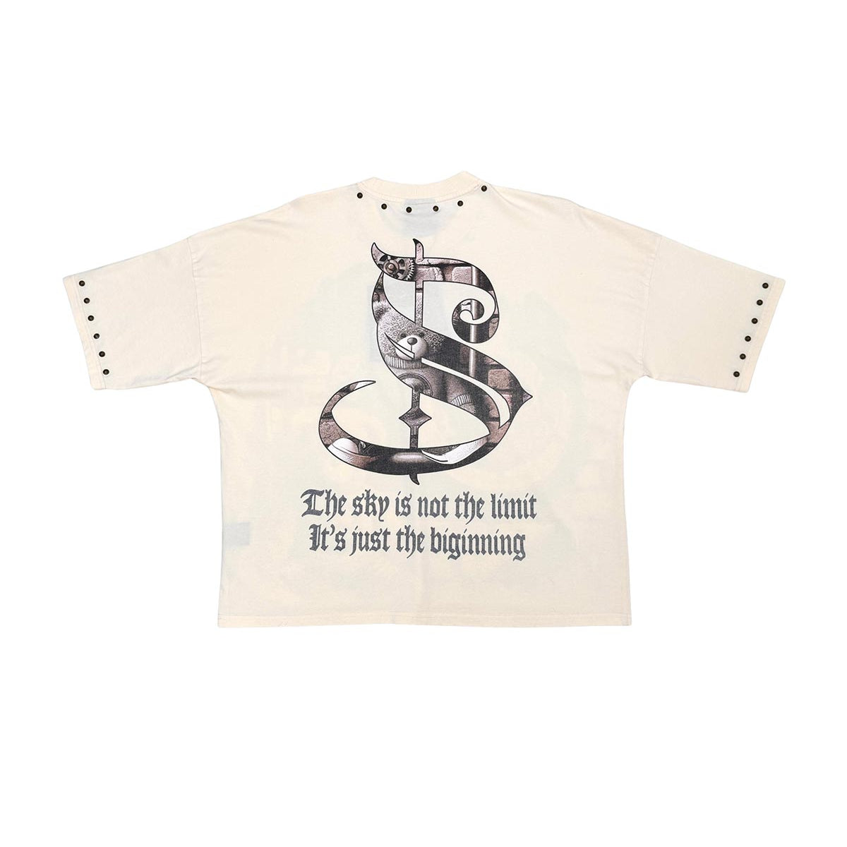 Stray dream big wide & crop fit tee