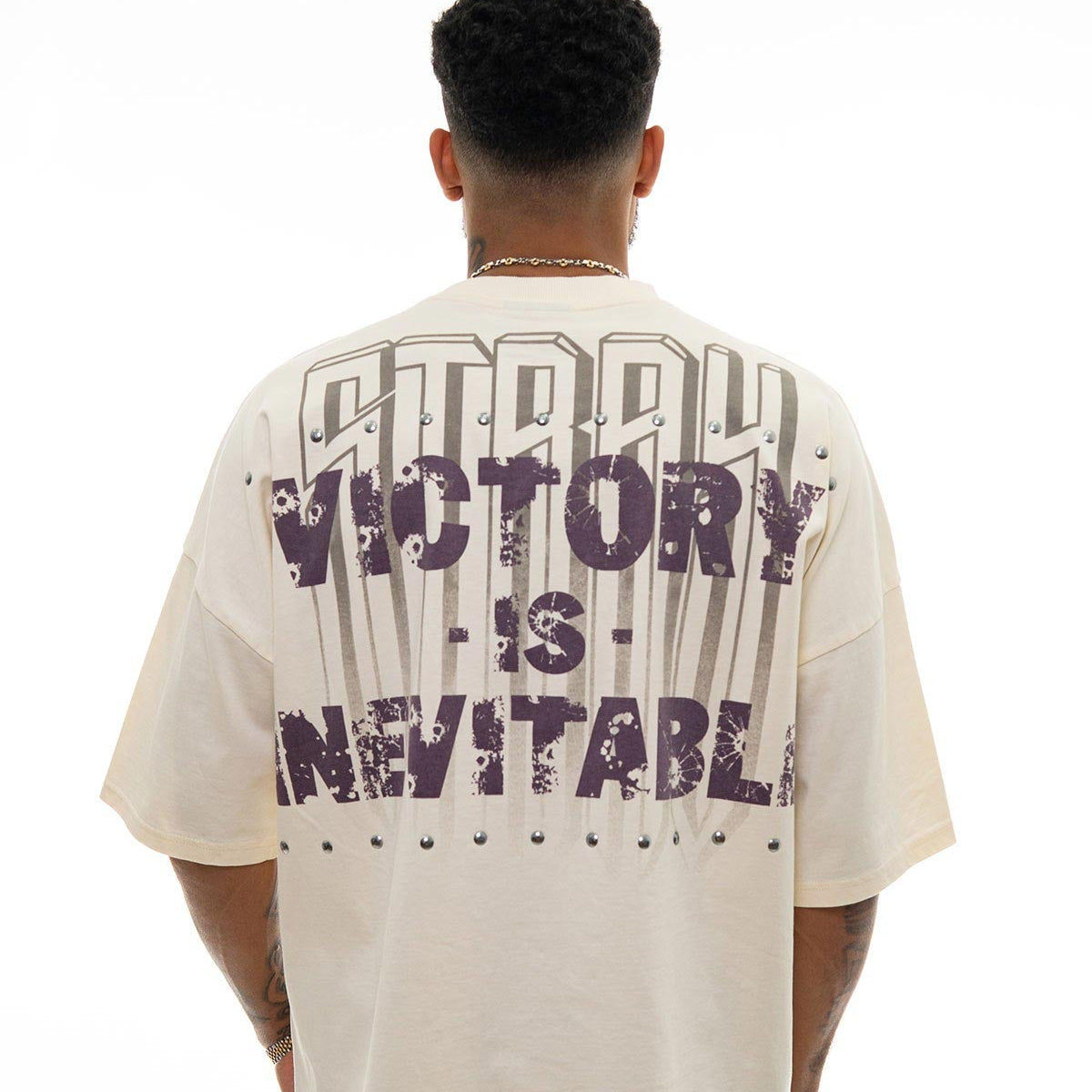 Stray claim victory wide & crop fit tee