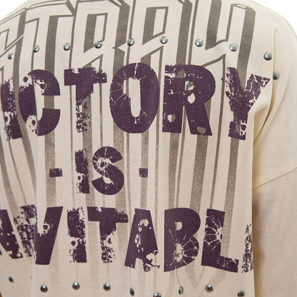 Stray claim victory wide & crop fit tee