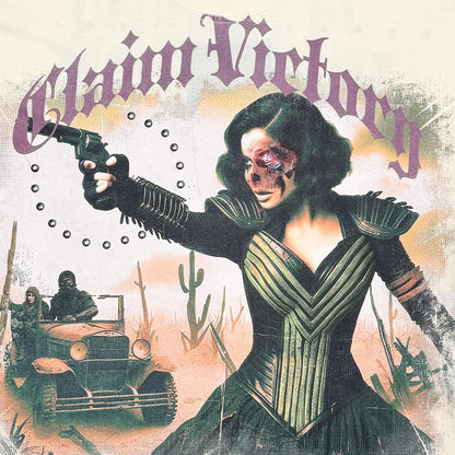 Stray claim victory wide & crop fit tee