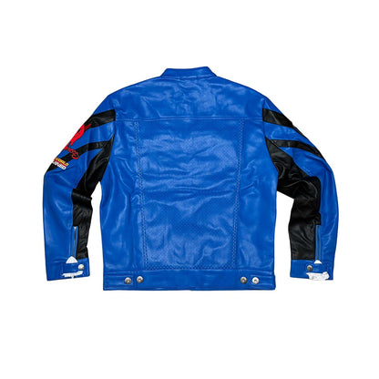 Racer vegan leather jacket