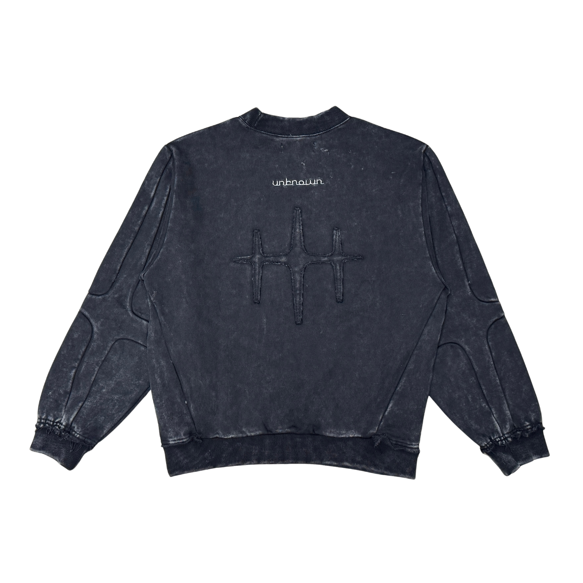 Unknown Washed Crewneck Sweatshirt by Unknown, view 5