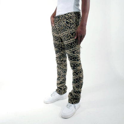 Premium flared embellished / stones pant