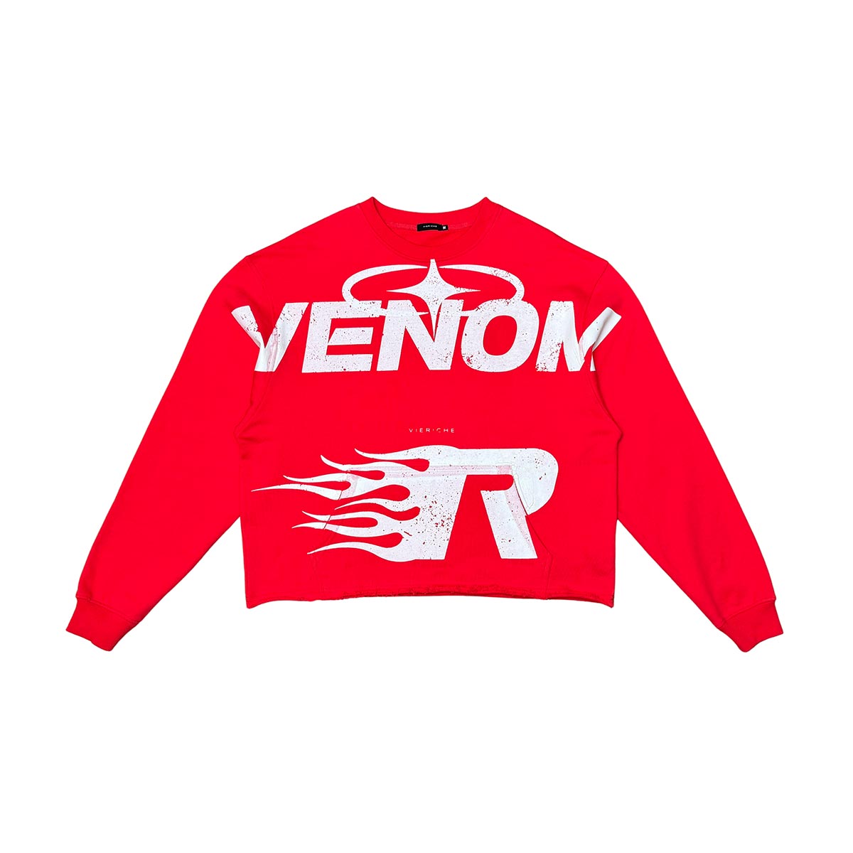 Venom cropped crew/tee 2pc combo