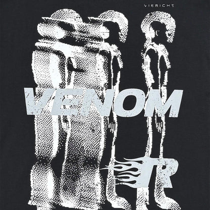 Venom cropped crew/tee 2pc combo