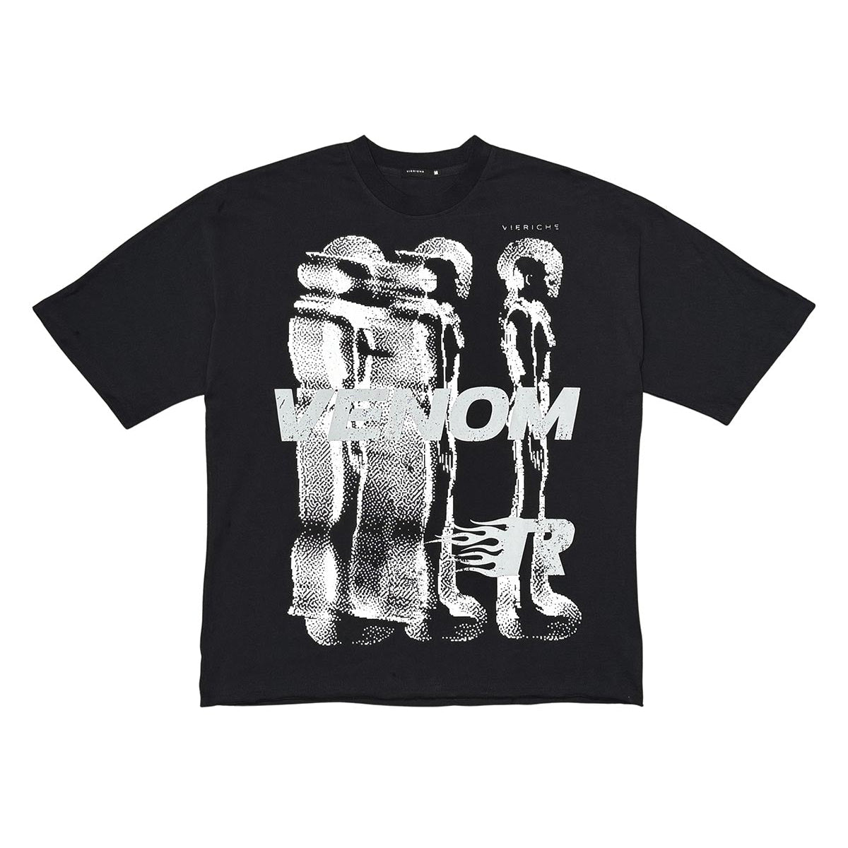 Venom cropped crew/tee 2pc combo