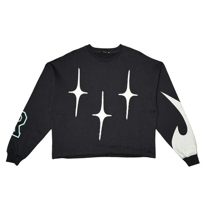 Riche r cropped crewneck