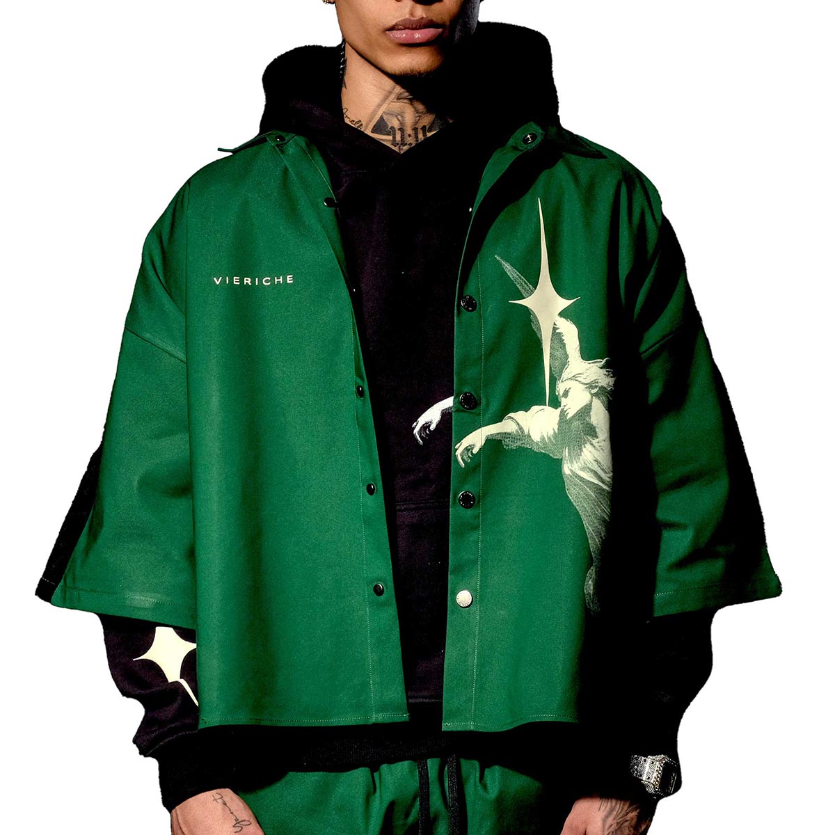 Wordly god woven/hoodie combo