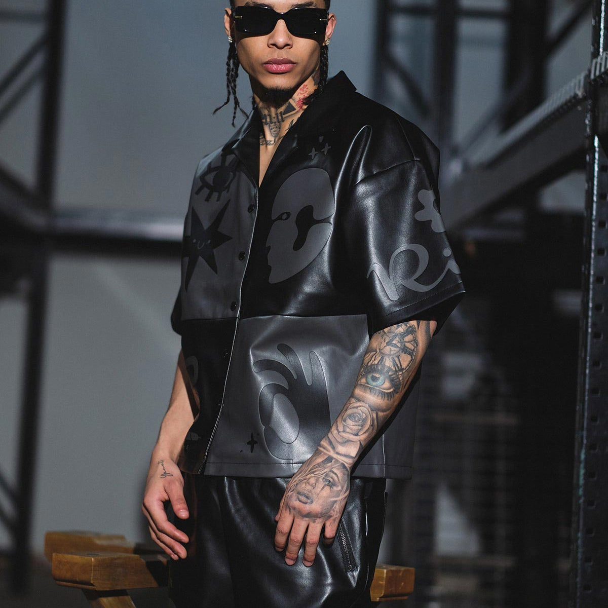 Tribal colorblock pant By Vie+Riche-25