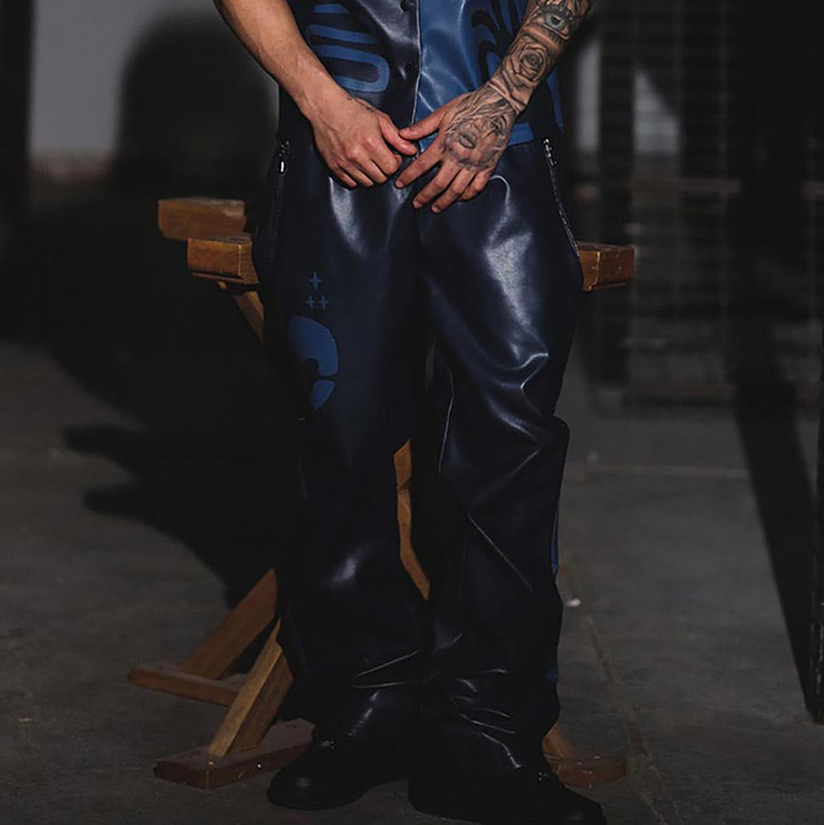 Tribal colorblock pant By Vie+Riche-20