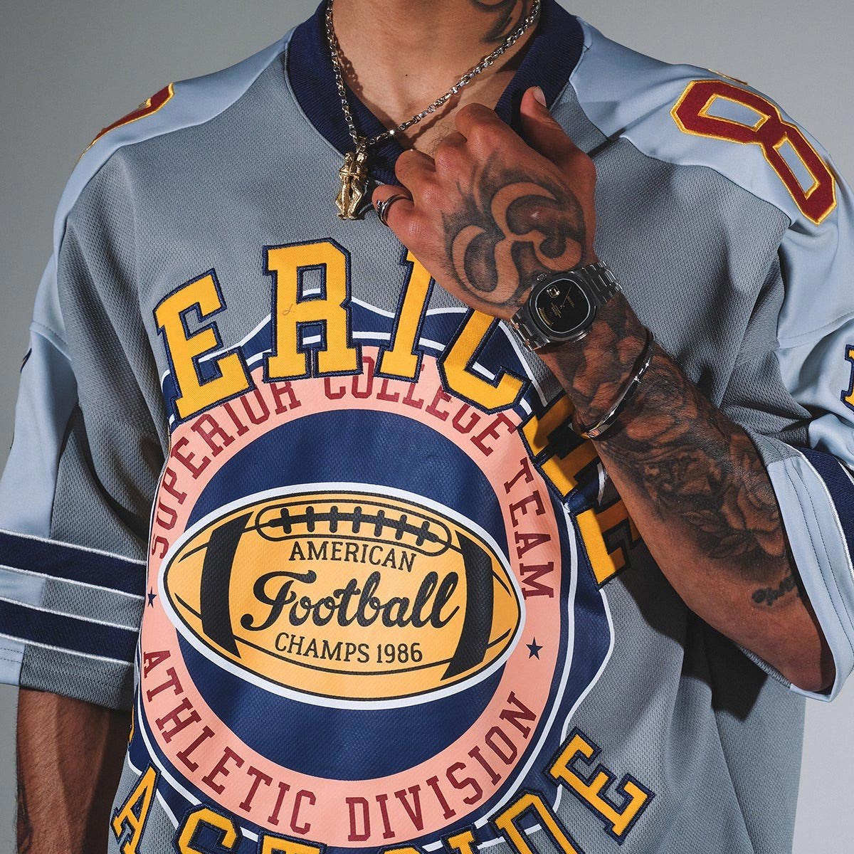 Patchwork jersey By Vie+Riche-7