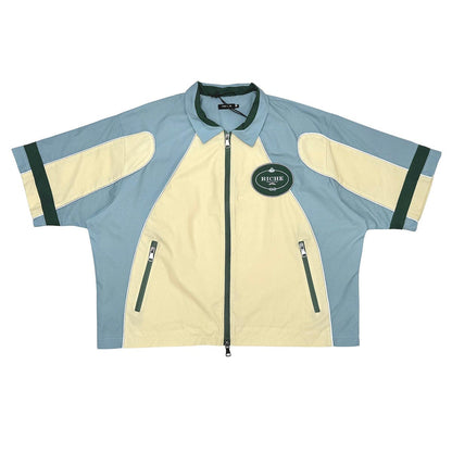 Nylon biker jacket set
