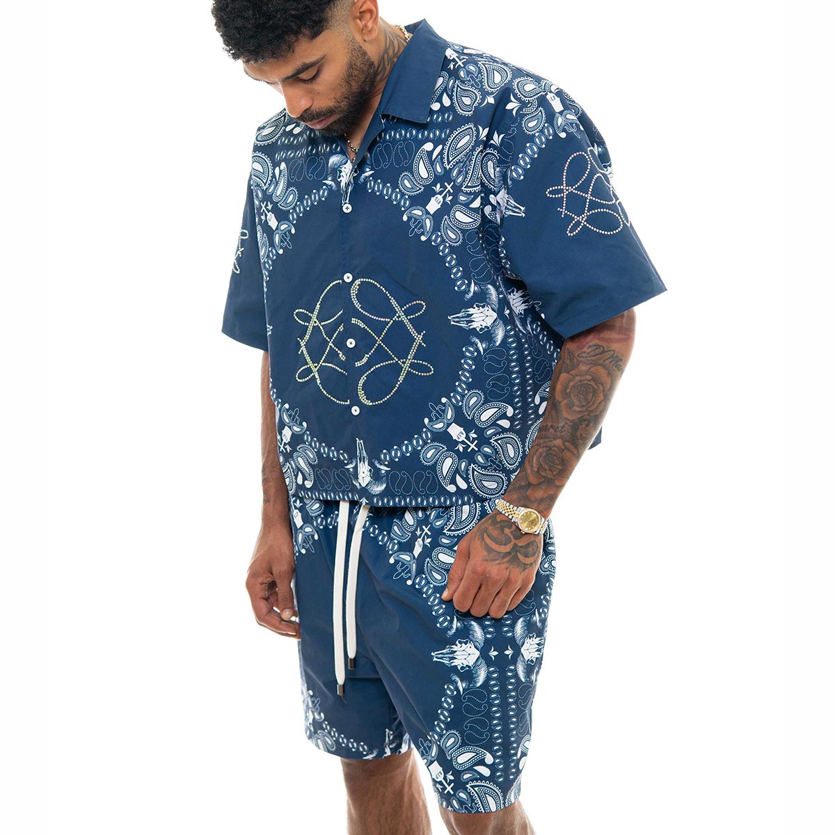 Reversible paisley set by Vie+Riche, view 36