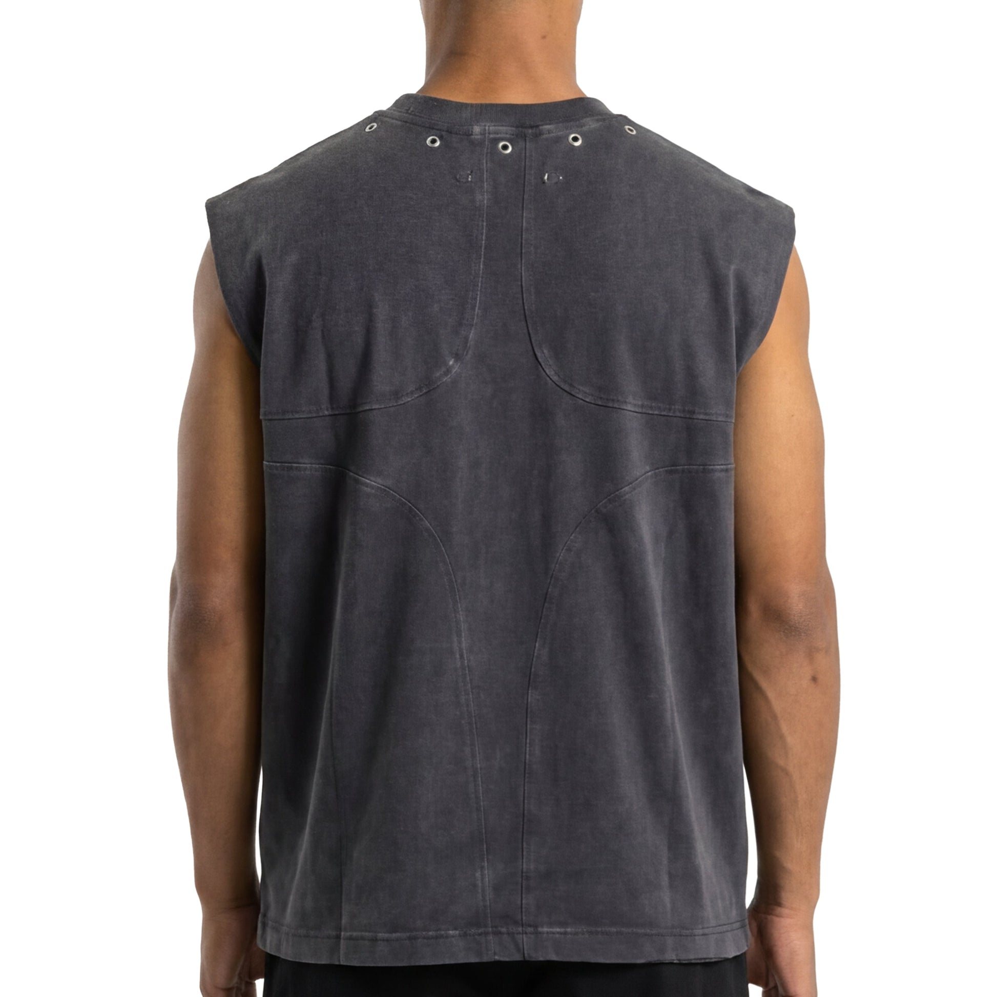 Printed wings sleeveless tee by Unknown - 2