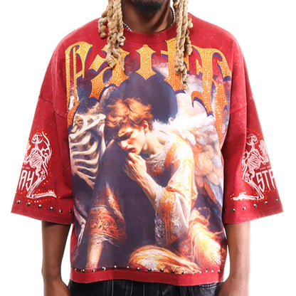 Faith 3/4 sleeve tee