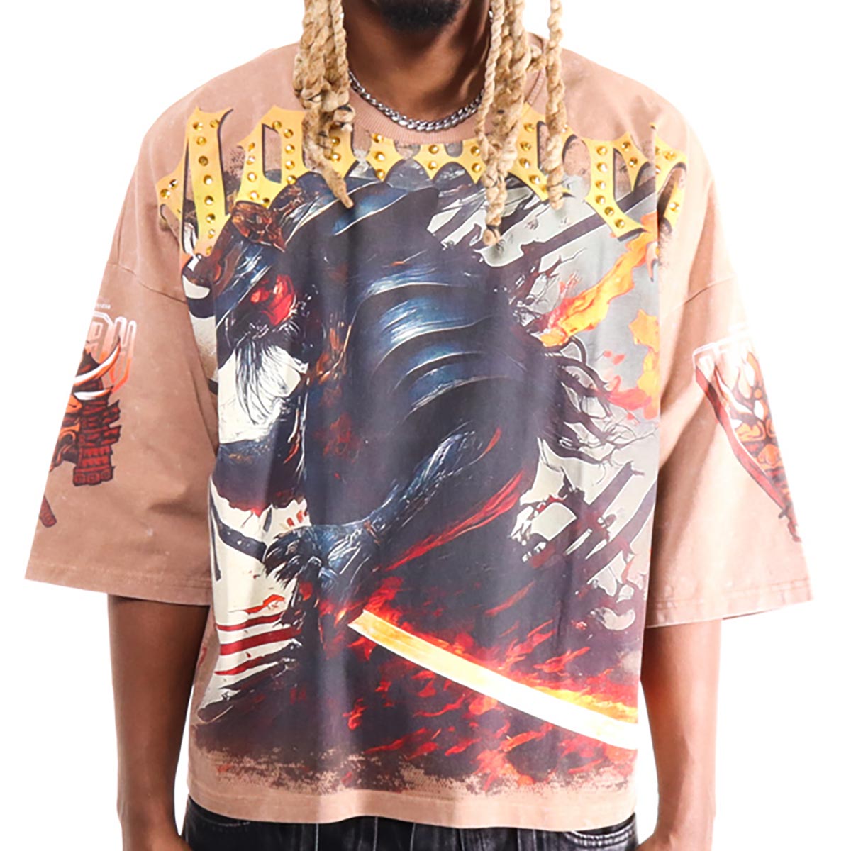 Samurai 3/4 sleeve tee