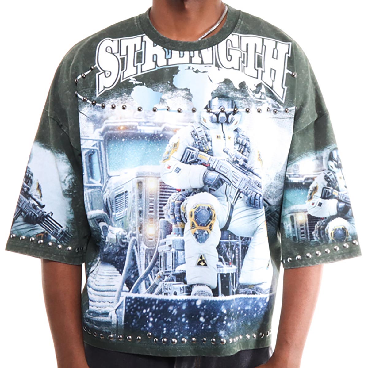 Strength 3/4 sleeve tee