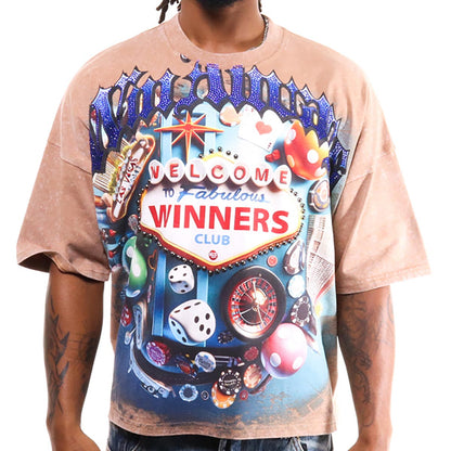 Winning is a mindset wide & crop fit tee