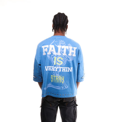 Faith 3/4 sleeve tee