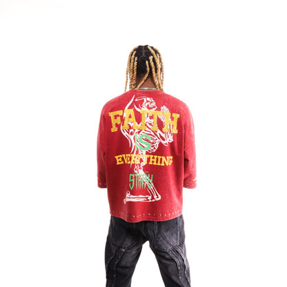 Faith 3/4 sleeve tee