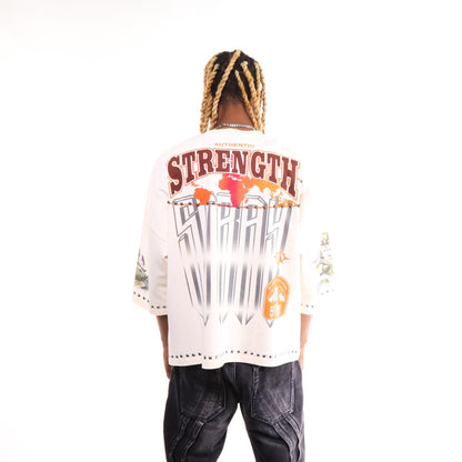 Strength 3/4 sleeve tee