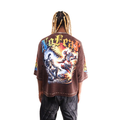 3/4 sleeve tee No fear