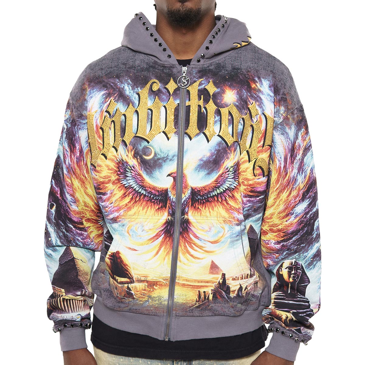 Ambitions stray full-zip hoodie by Stray, view 1