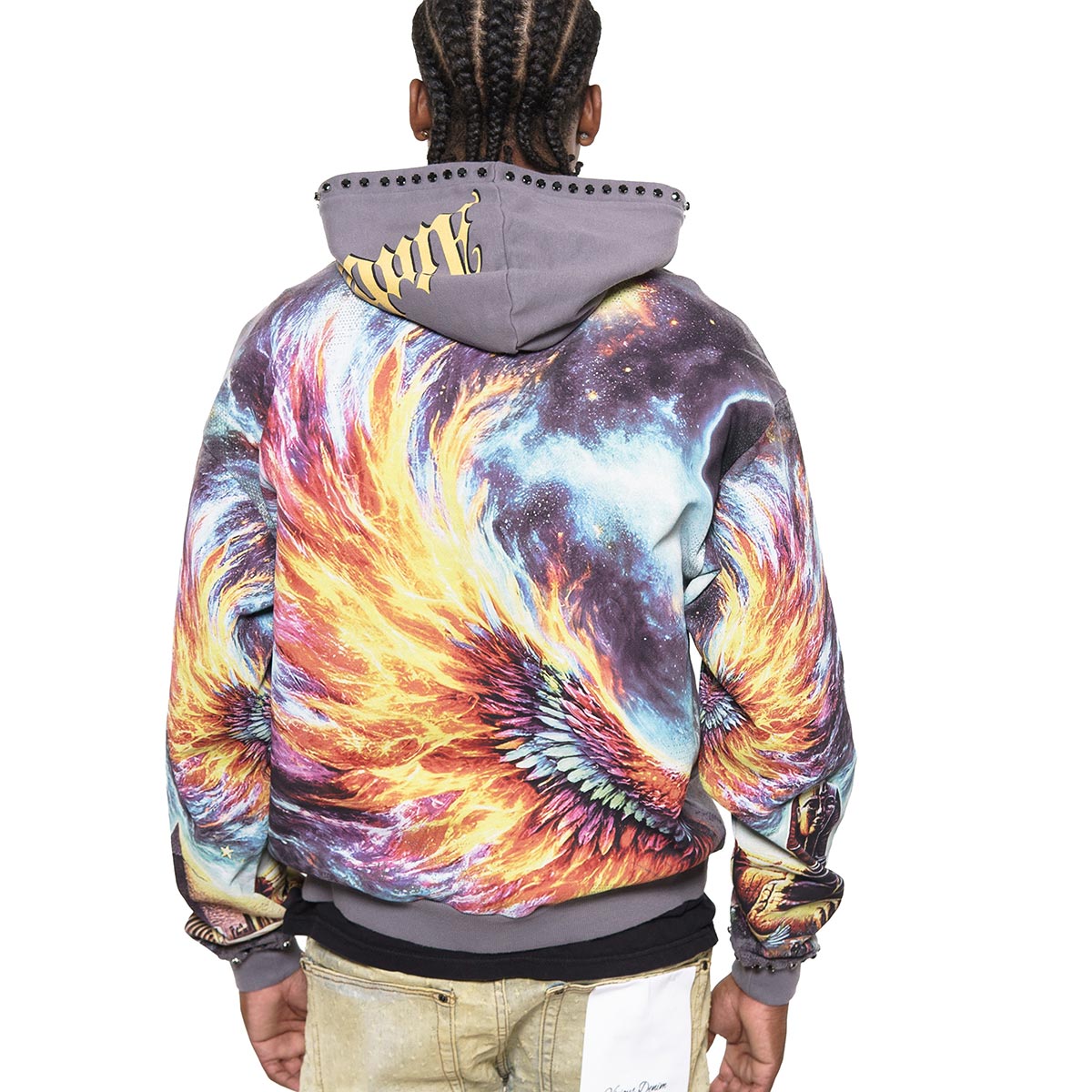 Ambitions stray full-zip hoodie by Stray, view 7