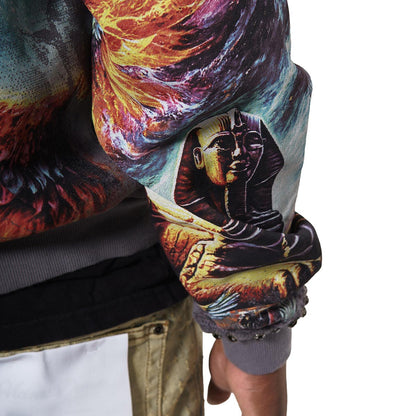 Ambitions stray full-zip hoodie