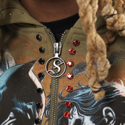 Showdown stray full-zip hoodie