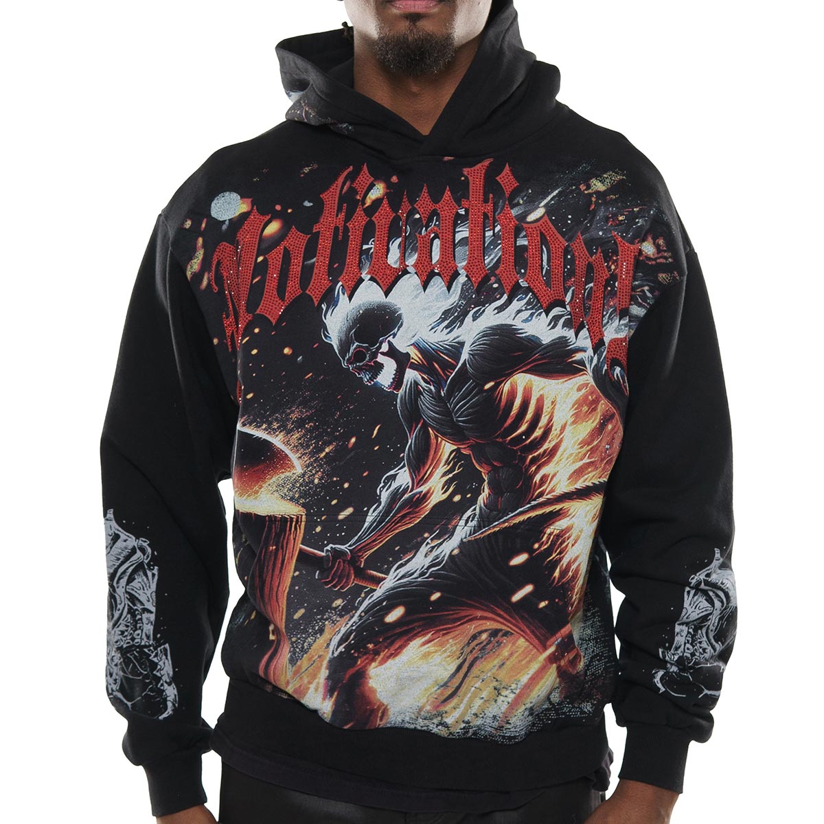 Motivations stray pullover hoodie