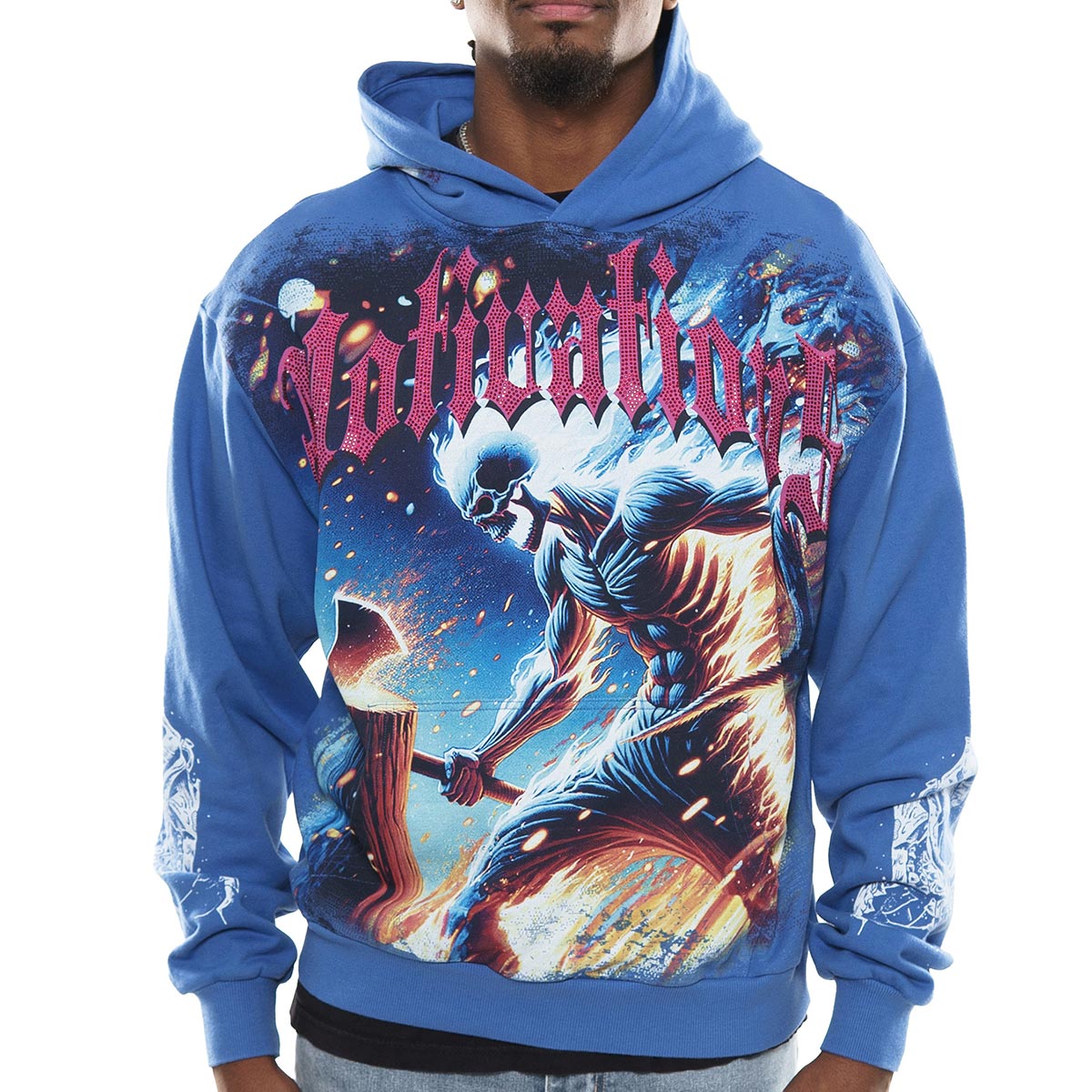 Motivations stray pullover hoodie