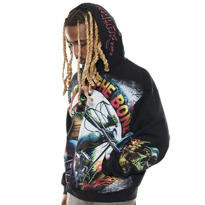 Bad to the bone stray pullover hoodie