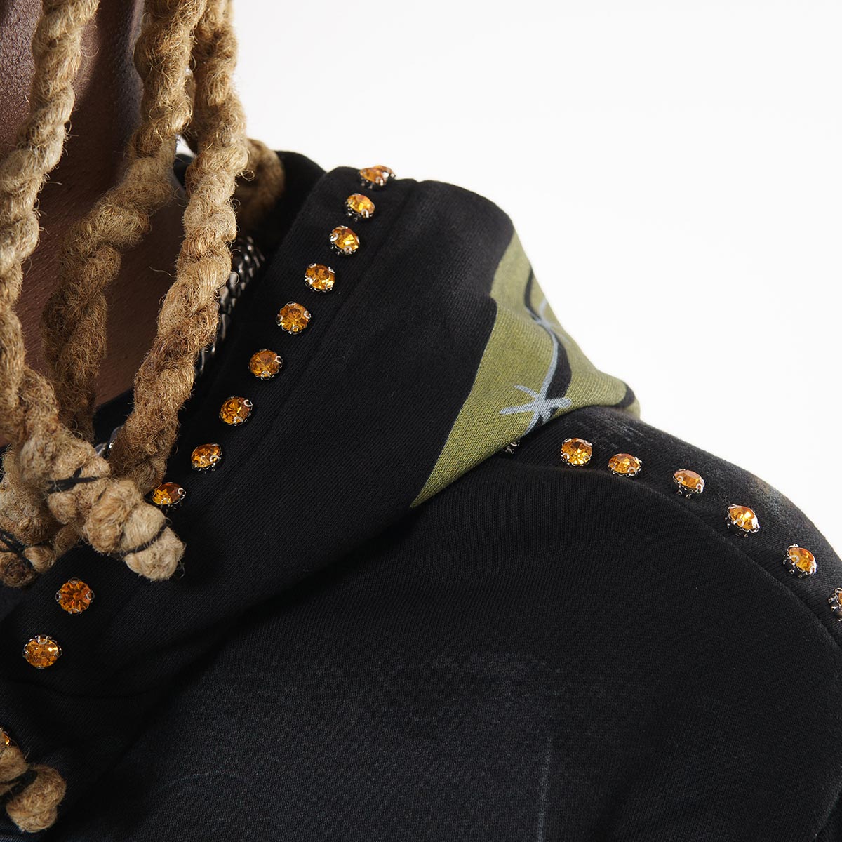 Zombie cyborg stray full-zip hoodie