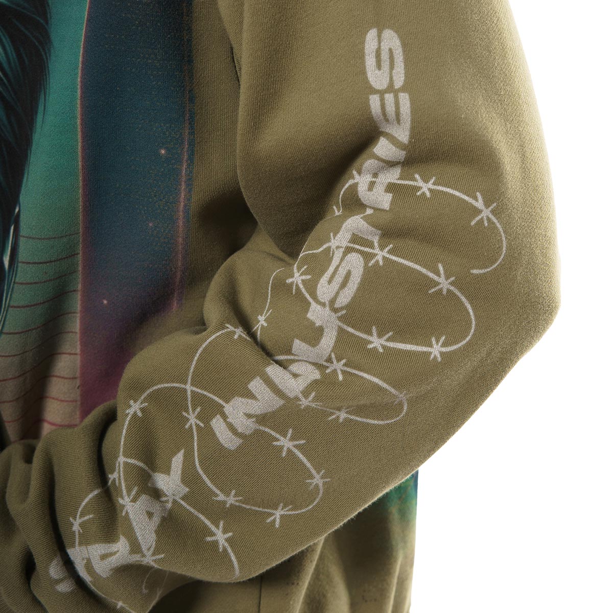 Zombie cyborg stray full-zip hoodie