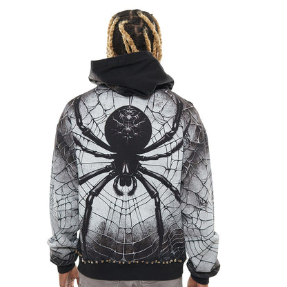 Spider stray full-zip hoodie