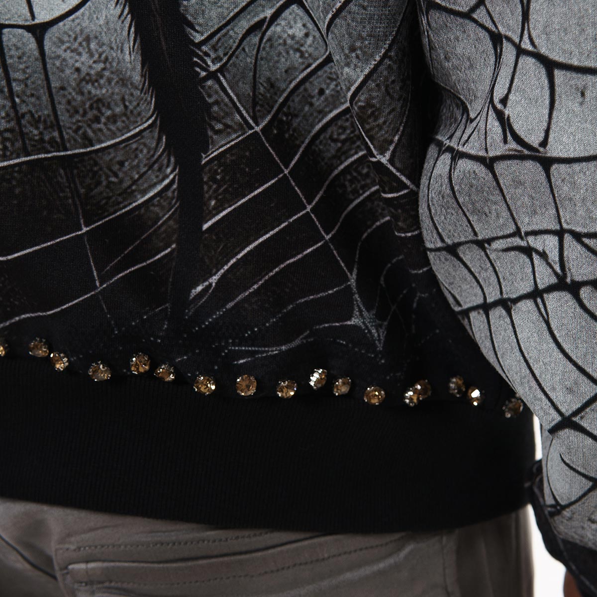 Spider stray full-zip hoodie