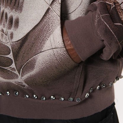 Spider stray full-zip hoodie