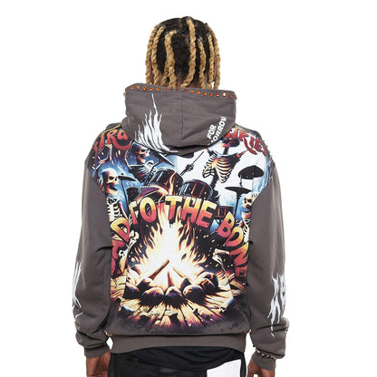 A bold vision stray full-zip hoodie
