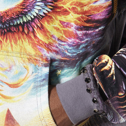 Ambitions stray full-zip hoodie