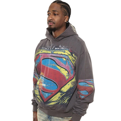 Man of steel stray pullover hoodie